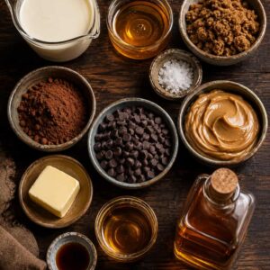 Hot Fudge Peanut Butter Whiskey Sauce